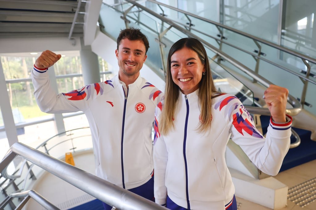 Nicholas Halliday (left) and Stephanie Norton made strong starts. Photo: Dickson Lee