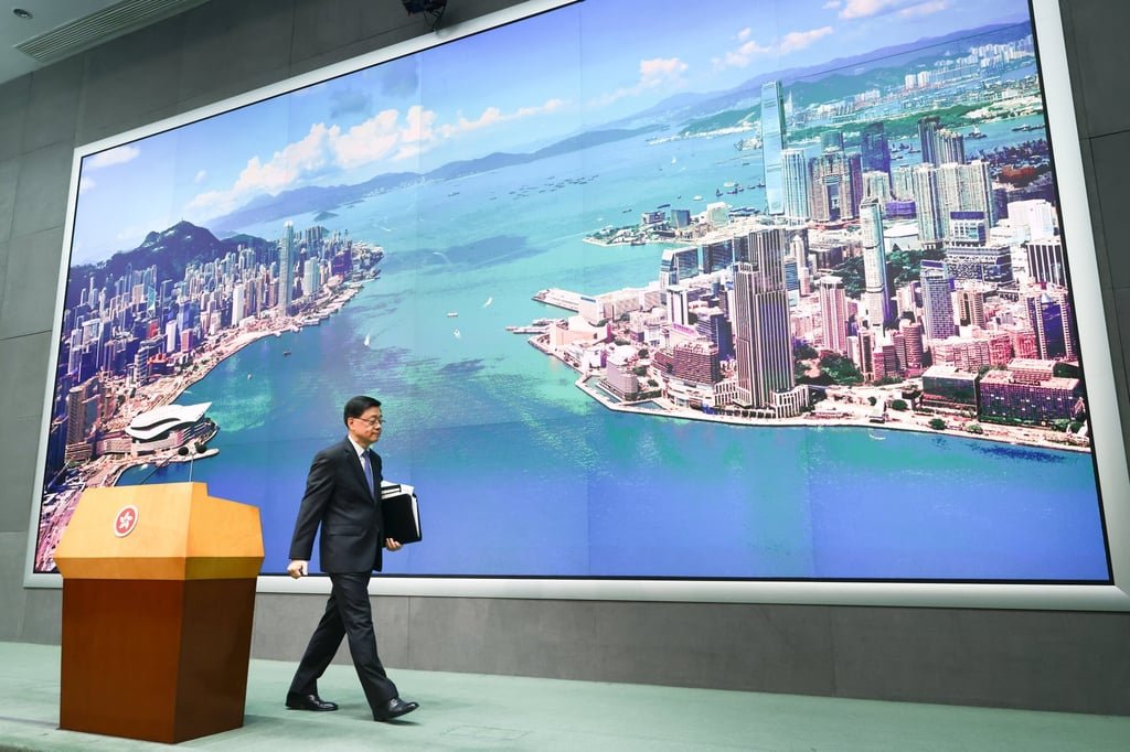 John Lee says Hong Kong society will study the spirit of the plenum. Photo: Dickson Lee