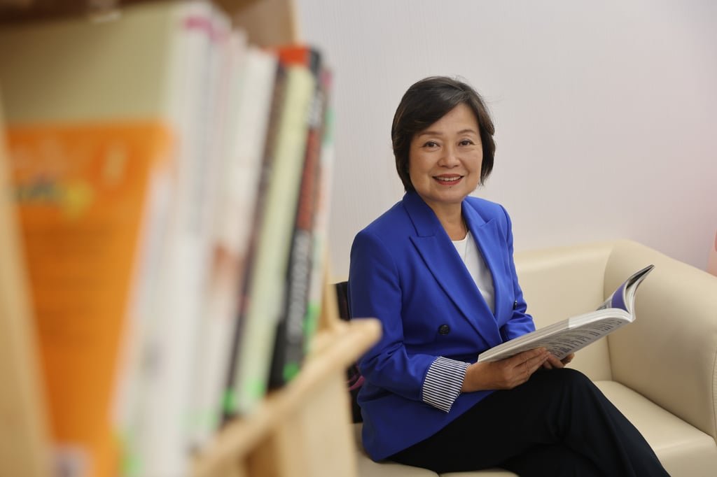Education chief Christine Choi says she will keep close tabs on the enrolment of non-local students by consulting universities about the situation. Photo: Edmond So