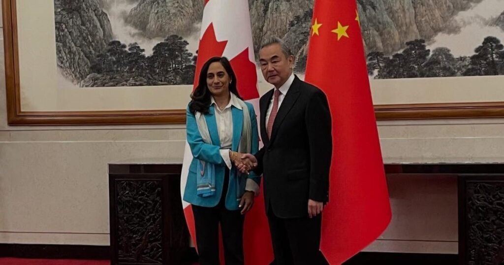 Anand calls China a “strategic partner” during meeting with officials