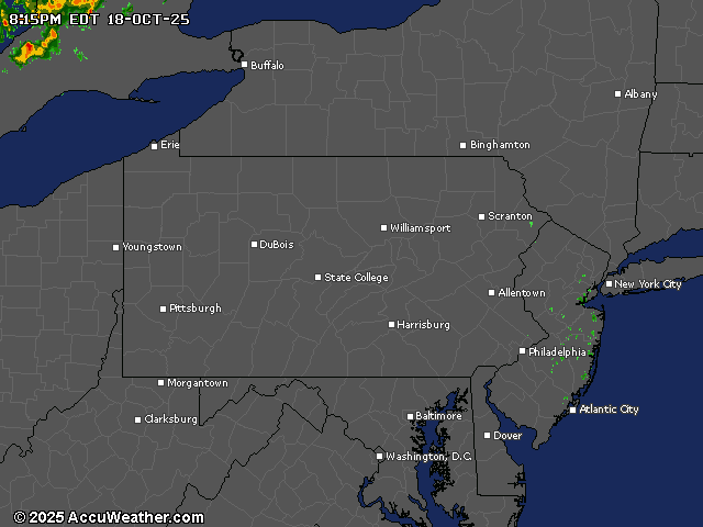N.J. weather: Rain, gusty winds, thunder possible Sunday night after warm, breezy day