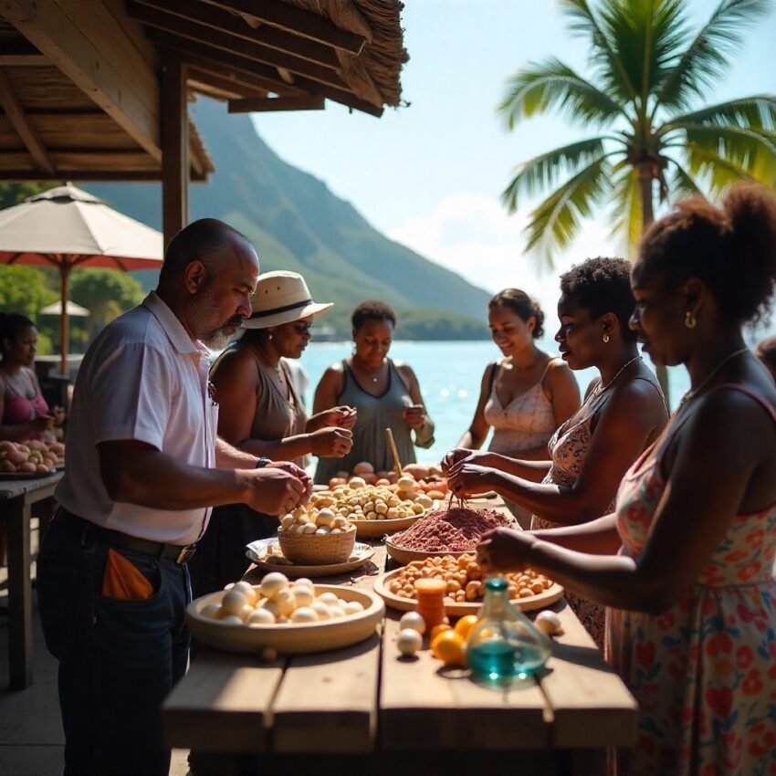 United states and united kingdom visitors are leading a significant surge in tourism to saint lucia, thanks to an exciting partnership between the signature travel group and the community business revitalization project (cbrp)