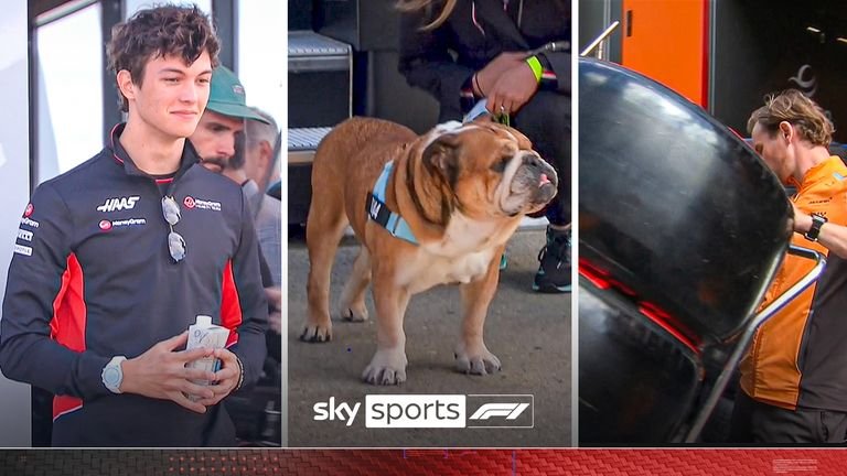Exclusive look behind the scenes at the British Grand Prix.