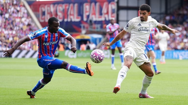 Crystal Palace defender Tyrick Mitchell