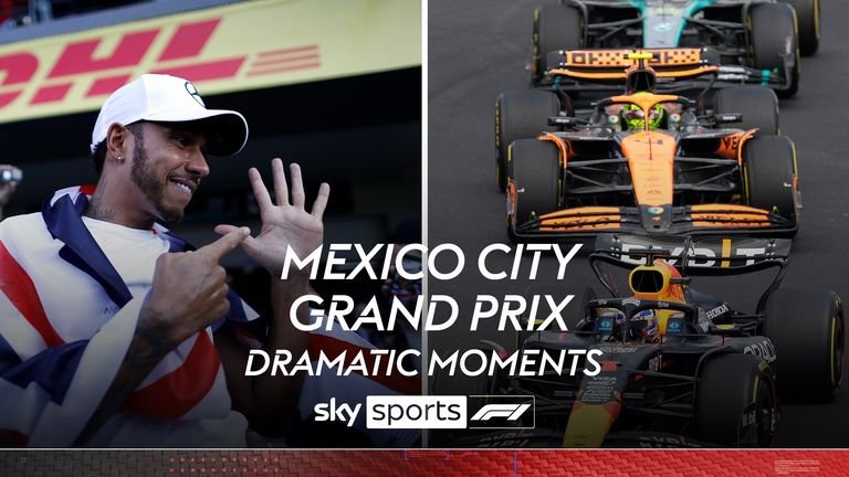Look back at some of the most dramatic moments to have taken place at the Mexico City Grand Prix.
