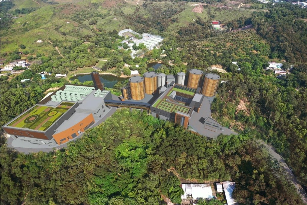 Organic Resources Recovery Centre Phase 2 (O·PARK2) in Hong Kong.