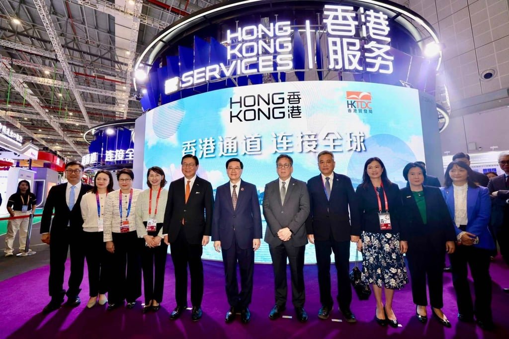 John Lee is leading a Hong Kong delegation to the expo in Shanghai. Photo: Handout