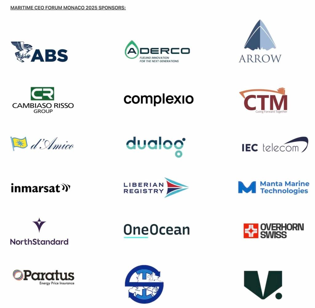 Maritime CEO Forum Monaco: Bulk leaders navigate China, tariffs and technology shifts